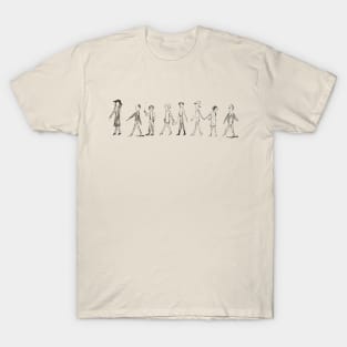 walking tourists T-Shirt